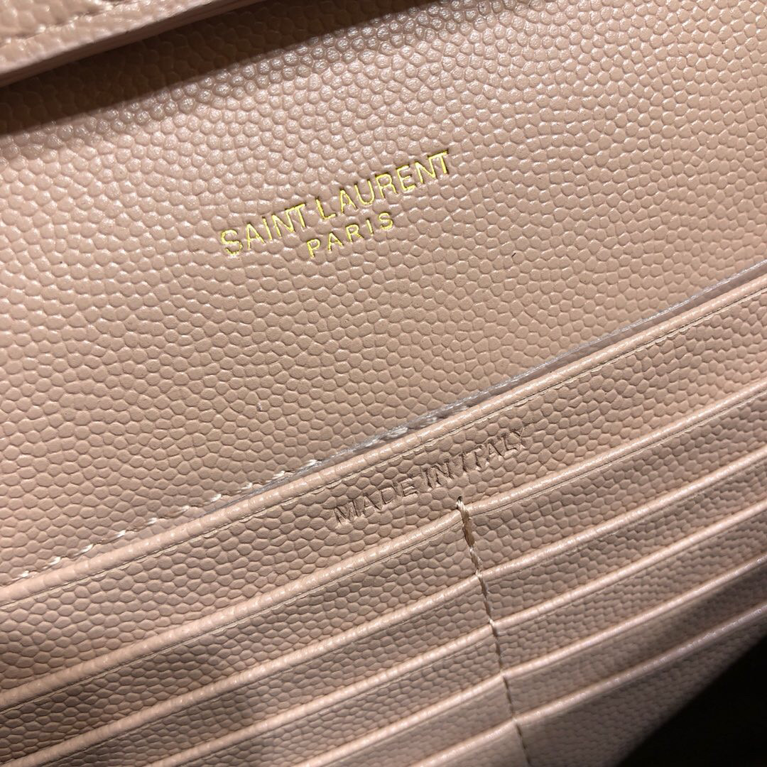 YSL CASSANDRE MATELASSÉ CHAIN WALLET