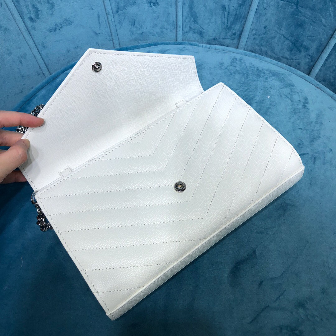 YSL CASSANDRE MATELASSÉ CHAIN WALLET
