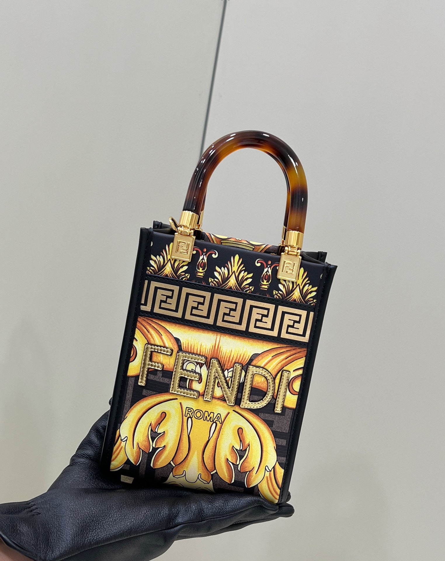 F**di & versace minitote