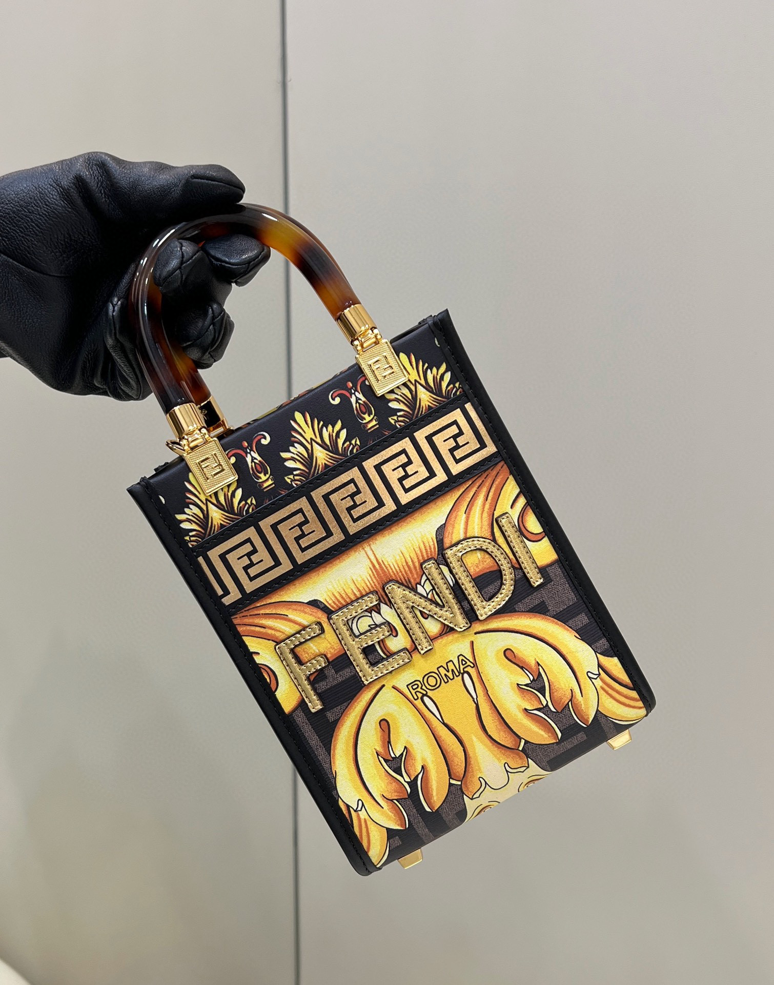 F**di & versace minitote
