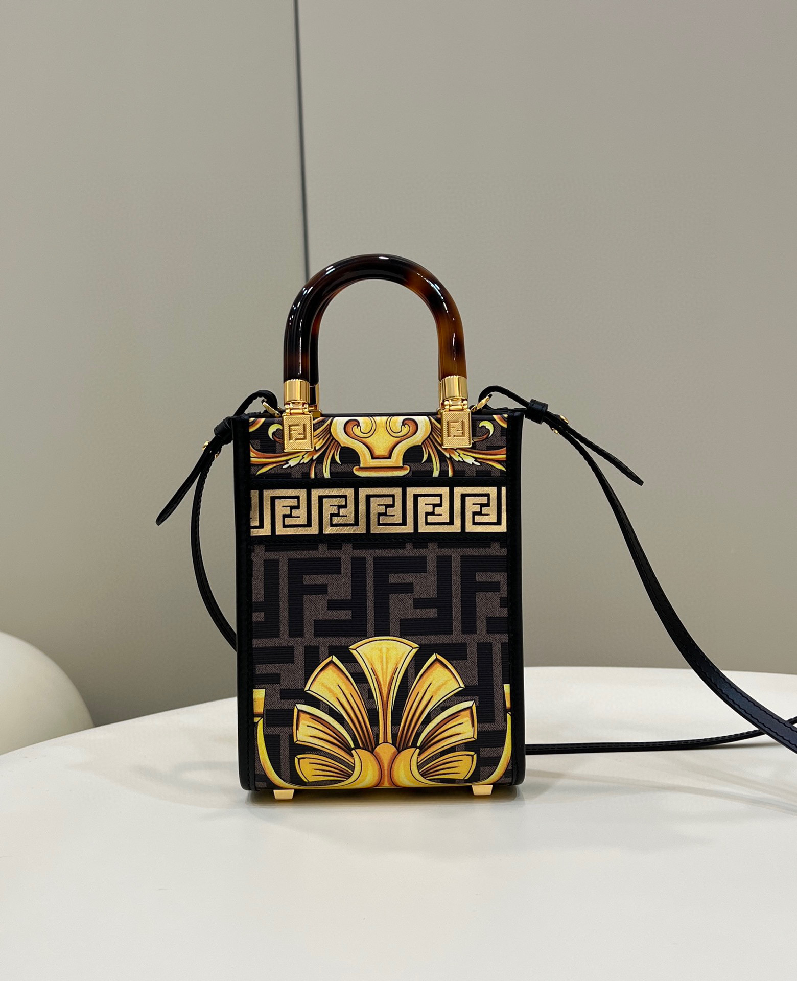 F**di & versace minitote