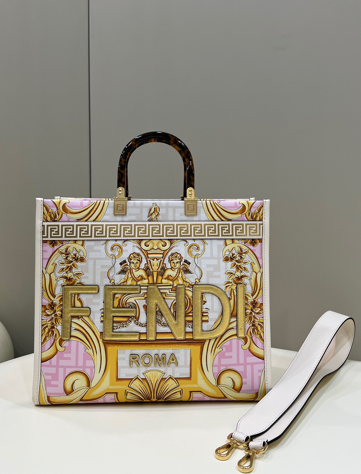 F**di by versace tote