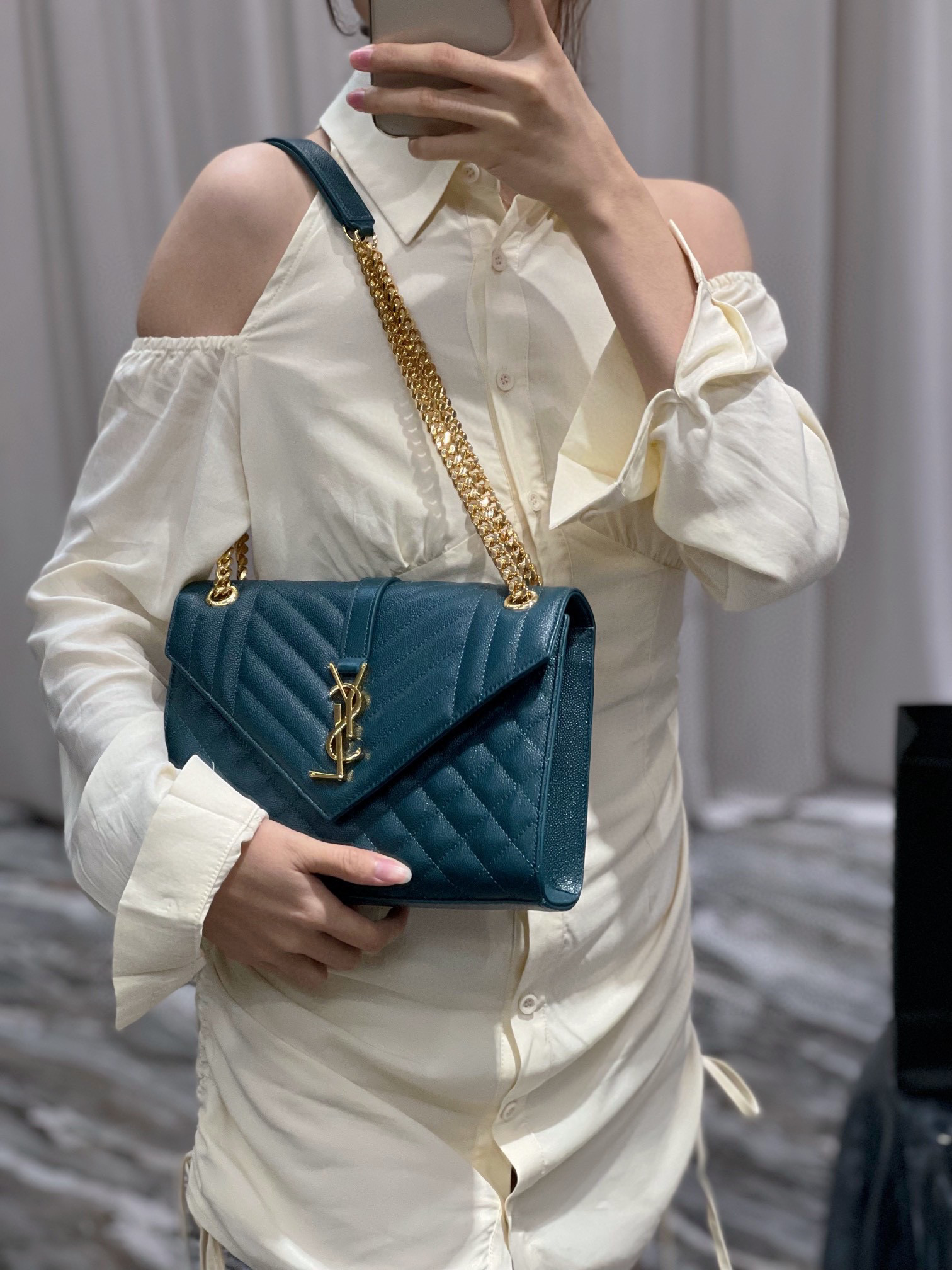 YSL Envelope Bag