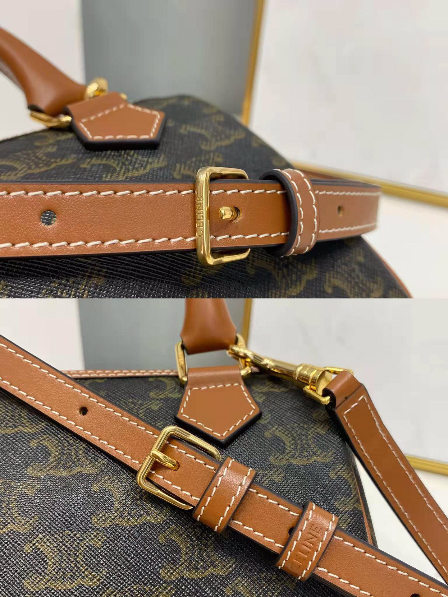 SMALL BOSTON CUIR TRIOMPHE