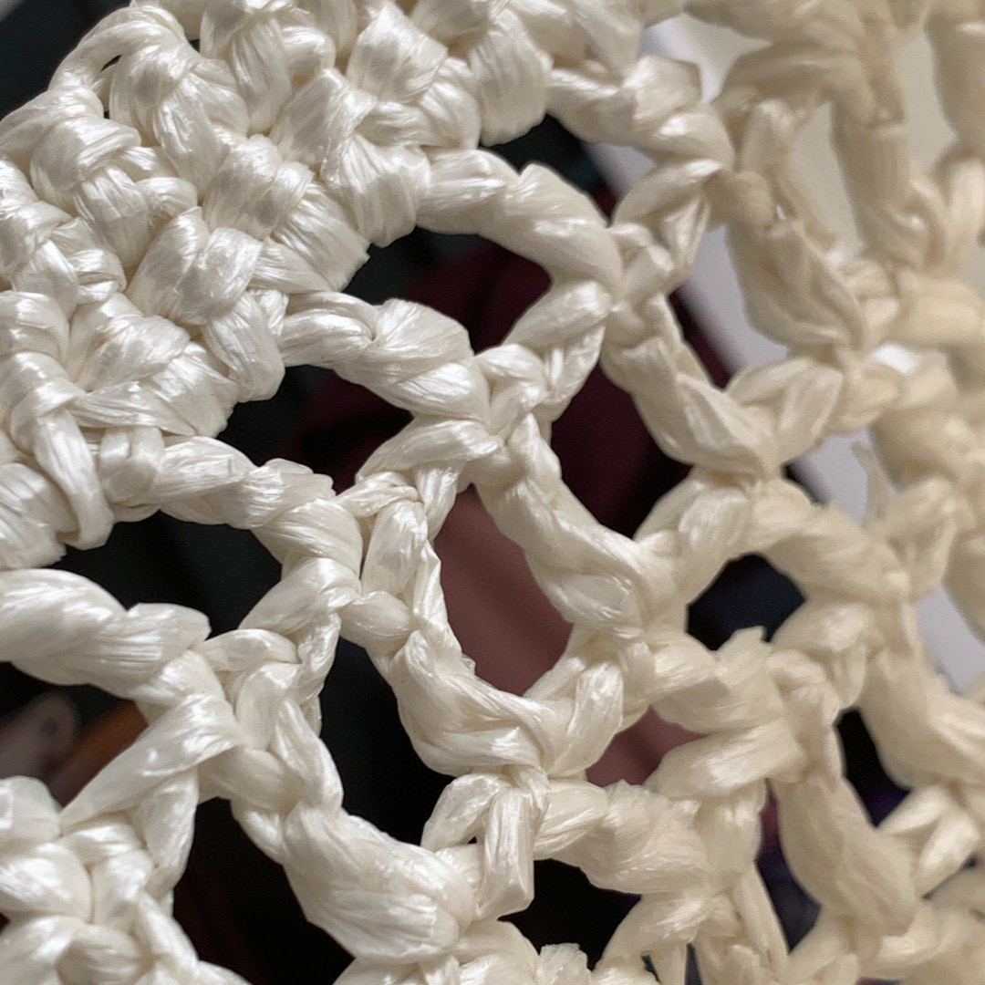 Pra*a crochet tote bag