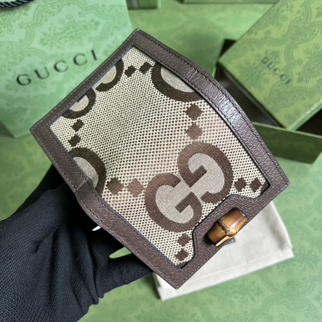 G*u*i diana card case wallet