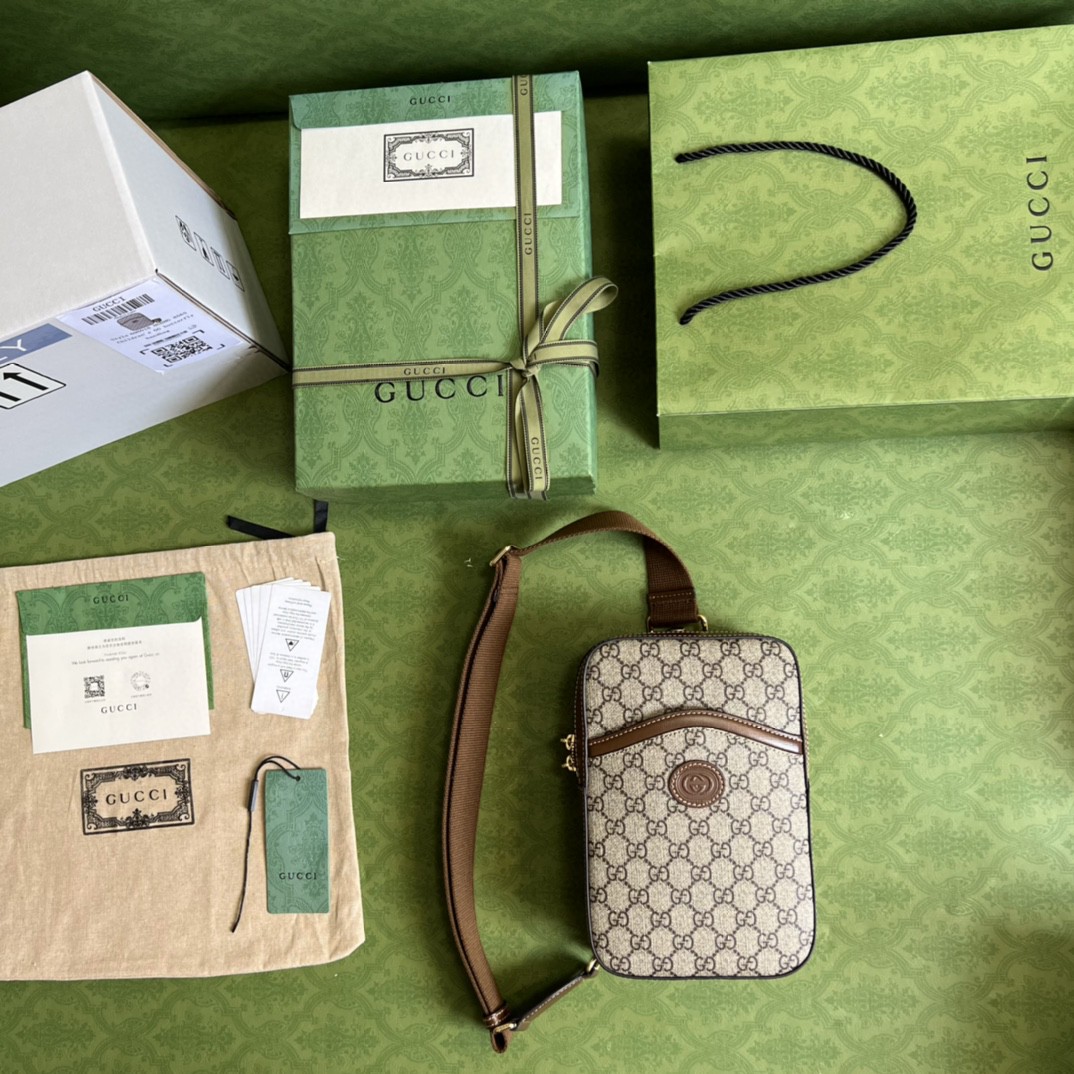 G*u*i gg single shoulder crossbody bag