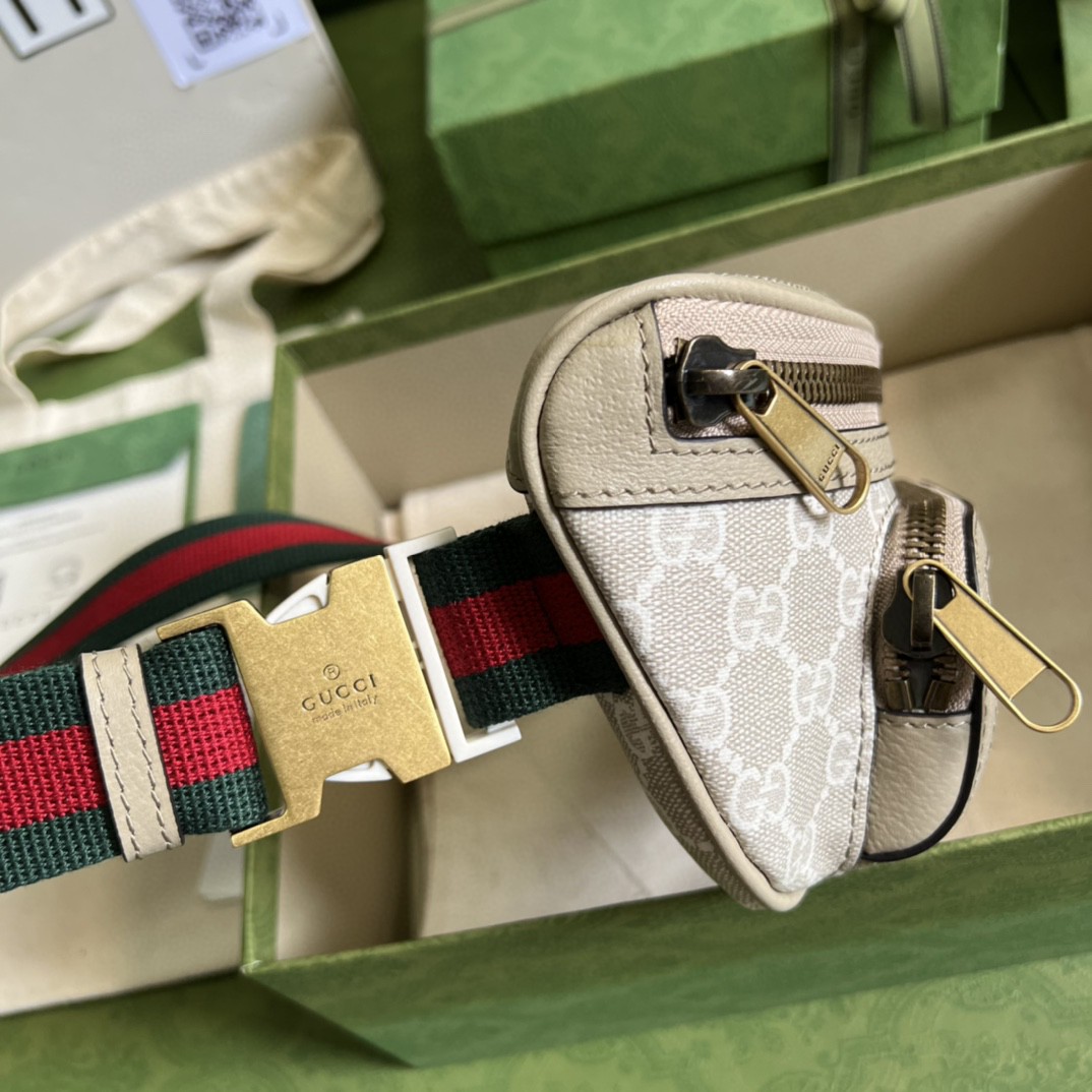 G*u*i belt bag with interlocking g