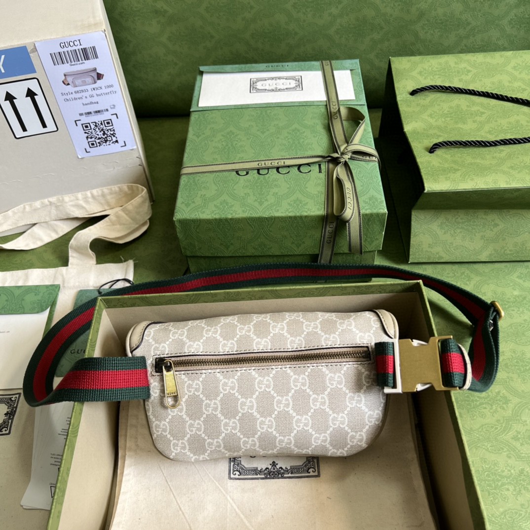 G*u*i belt bag with interlocking g