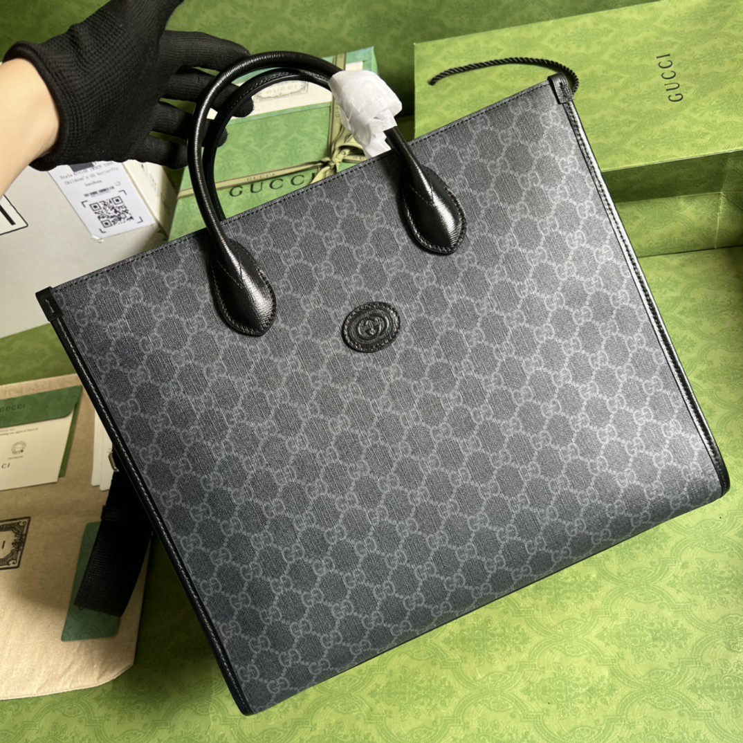 G*u*i medium tote bag with interlocking g