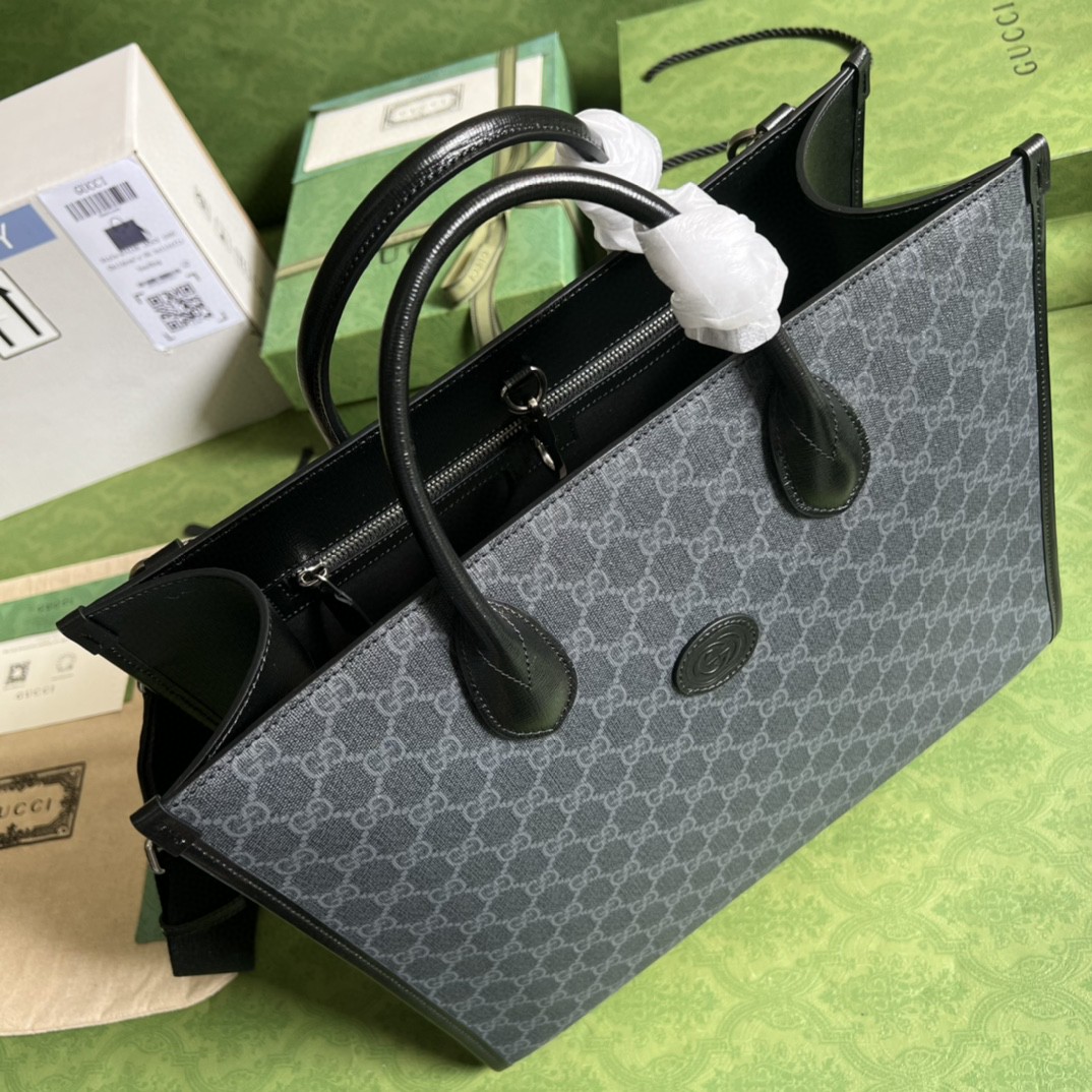 G*u*i medium tote bag with interlocking g