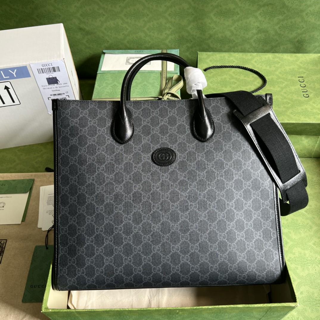 G*u*i medium tote bag with interlocking g