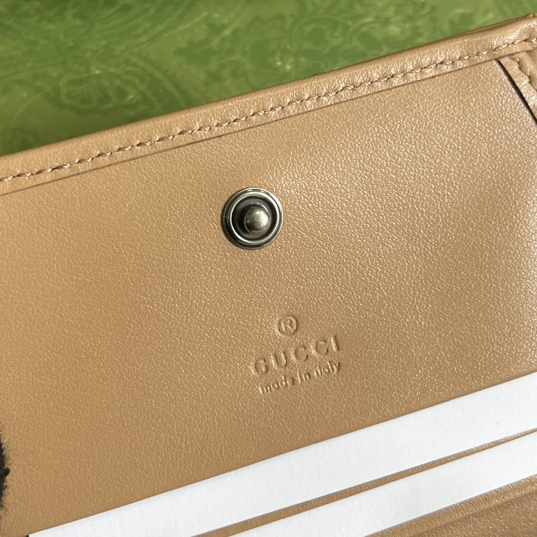 G*u*i gg marmont card case wallet