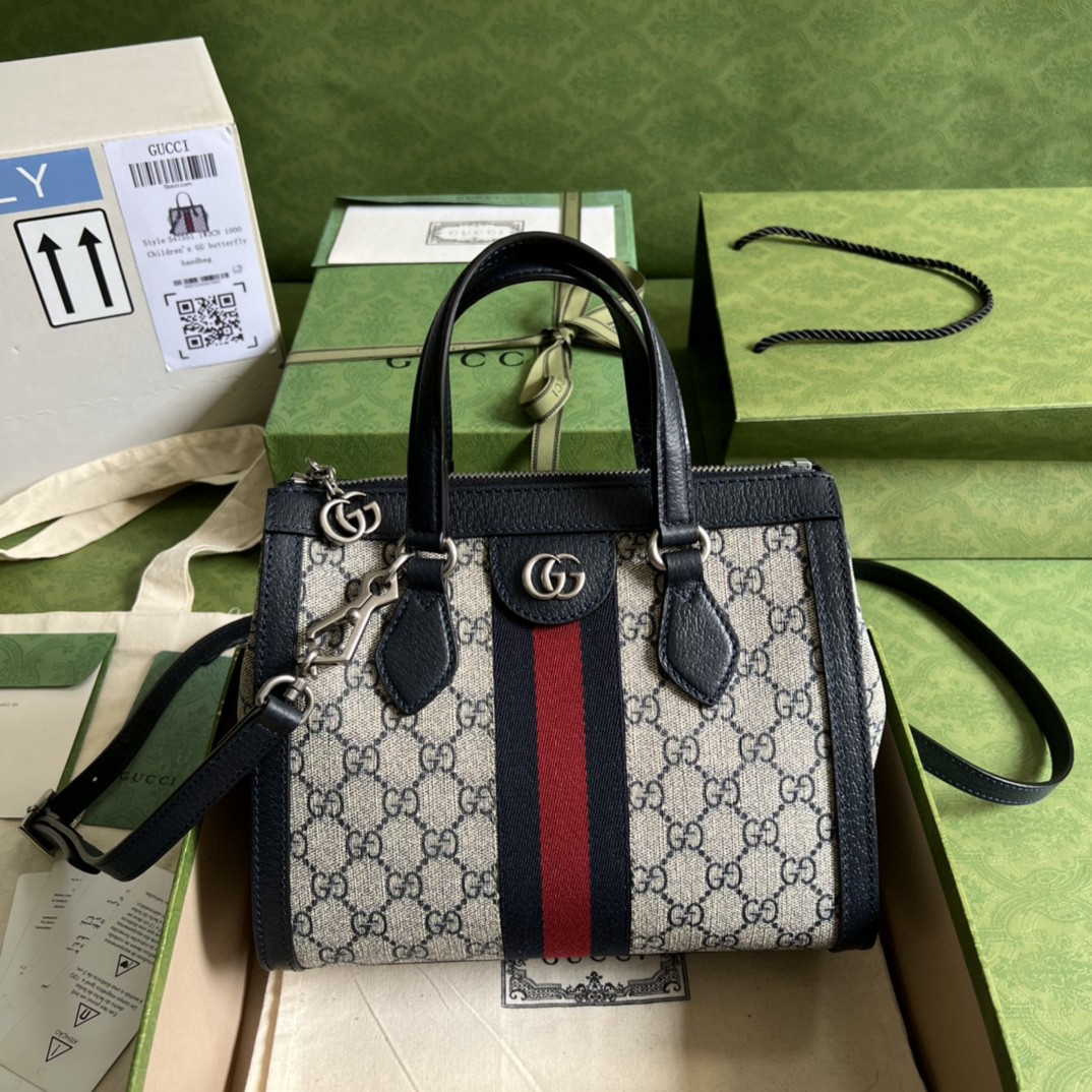 G*u*i ophidia gg small tote bag