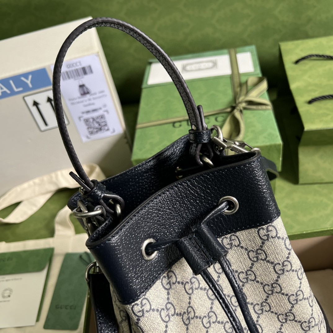 G*u*i ophidia gg small bucket bag