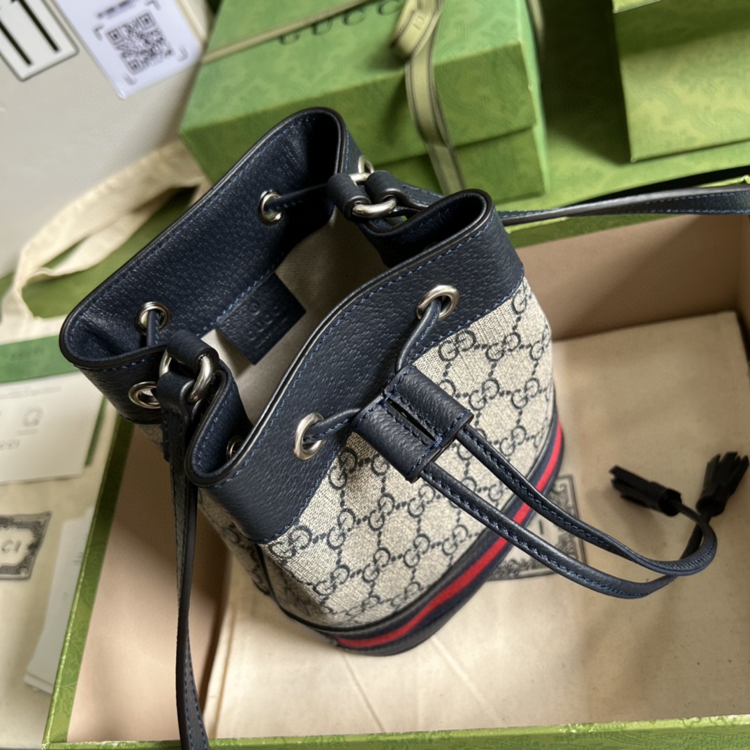 G*u*i ophidia gg mini bucket bag