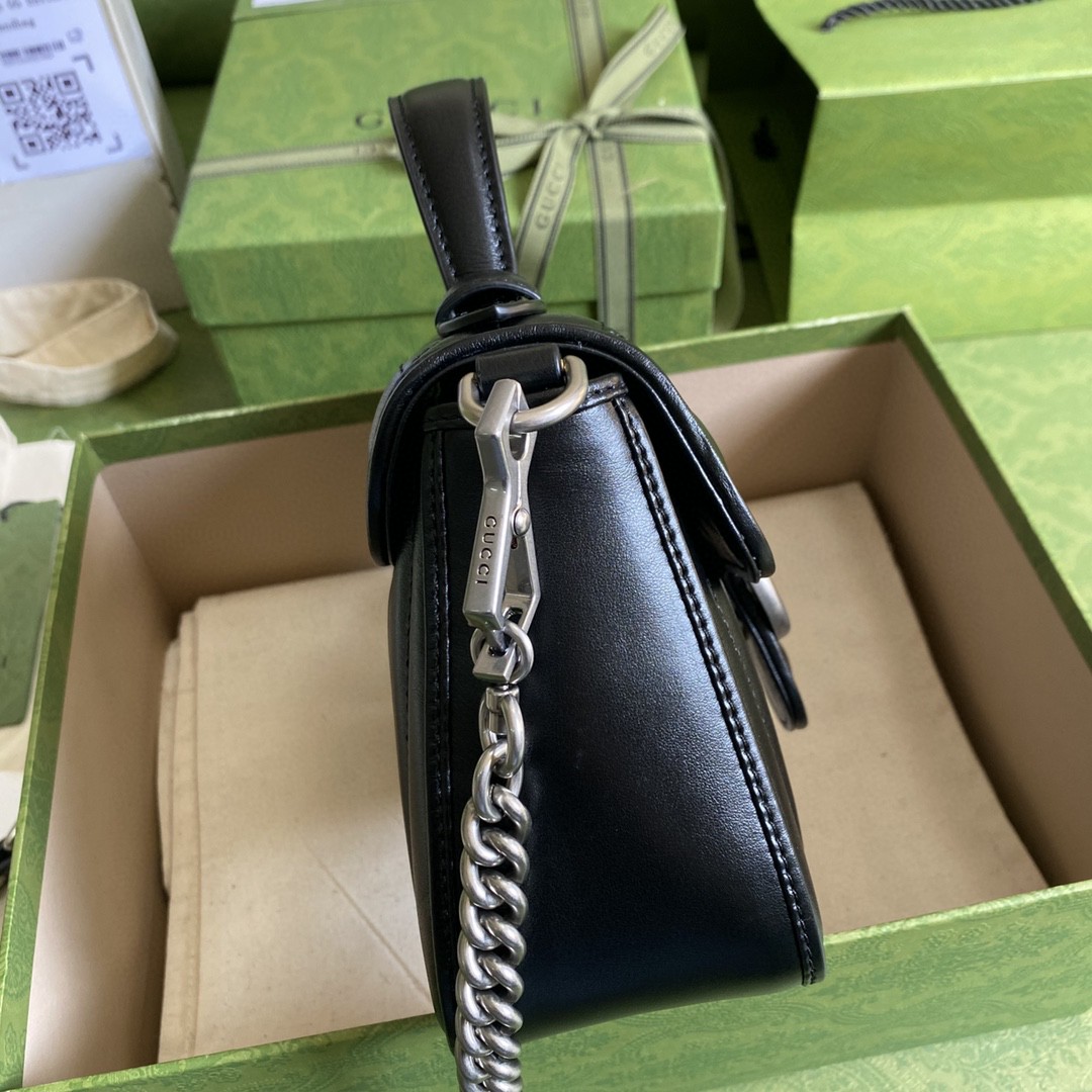 G*u*i gg marmont mini top handle bag