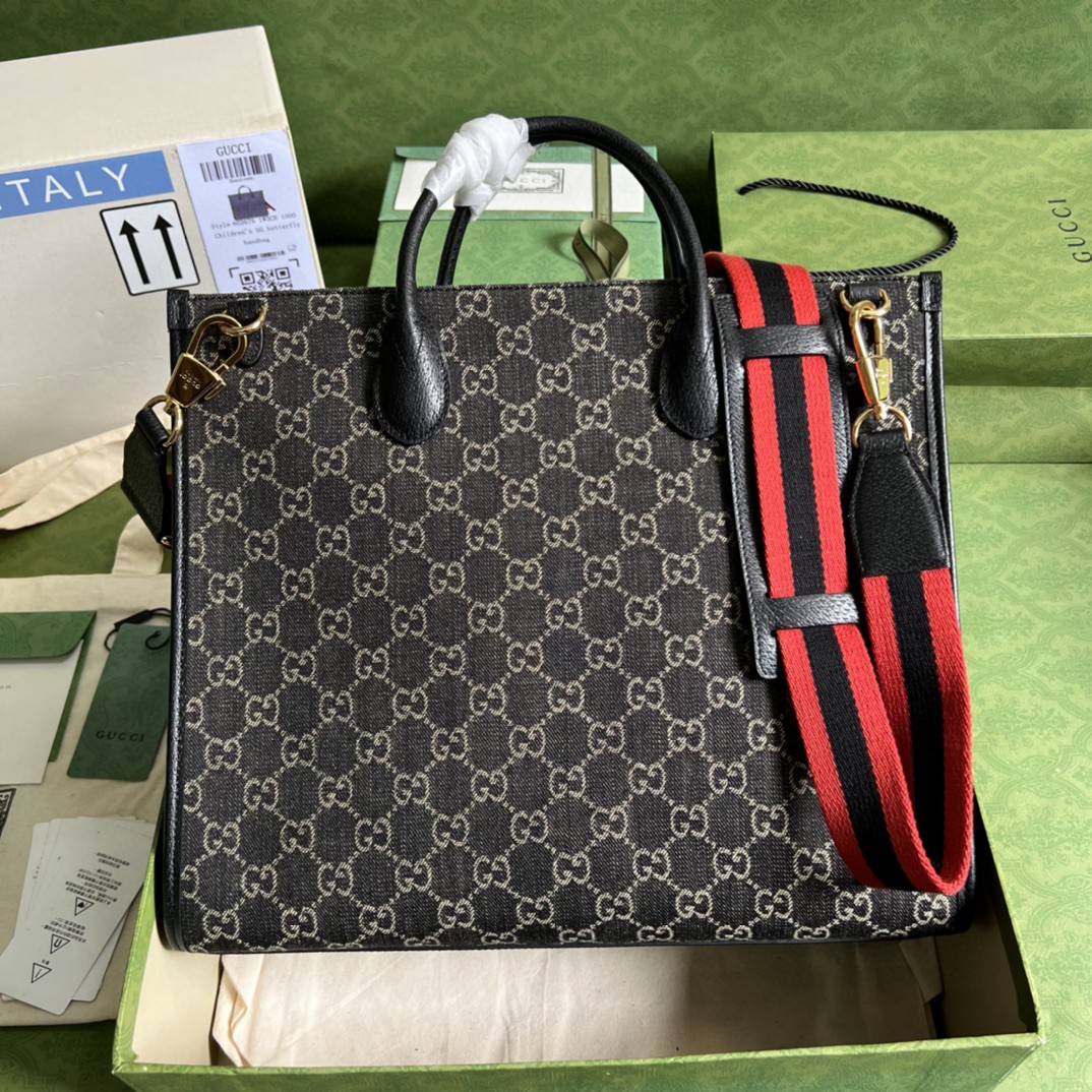 G*u*i medium tote bag with interlocking g