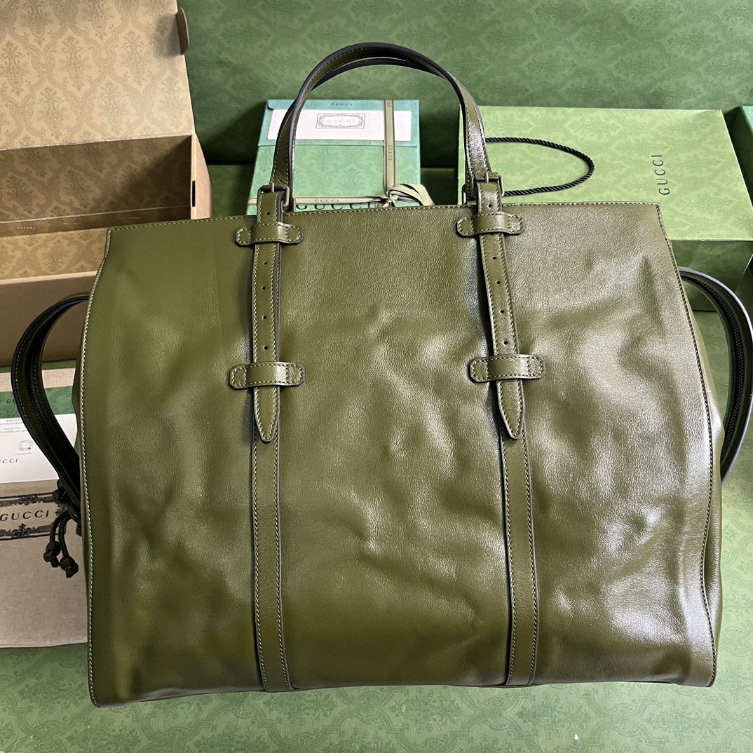 G*u*i large tote bag with tonal double g