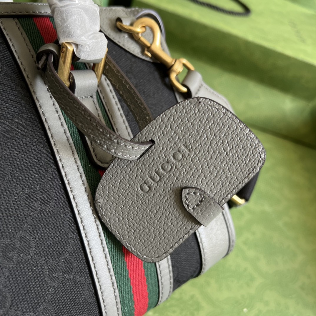 G*u*i small double g top-handle bag