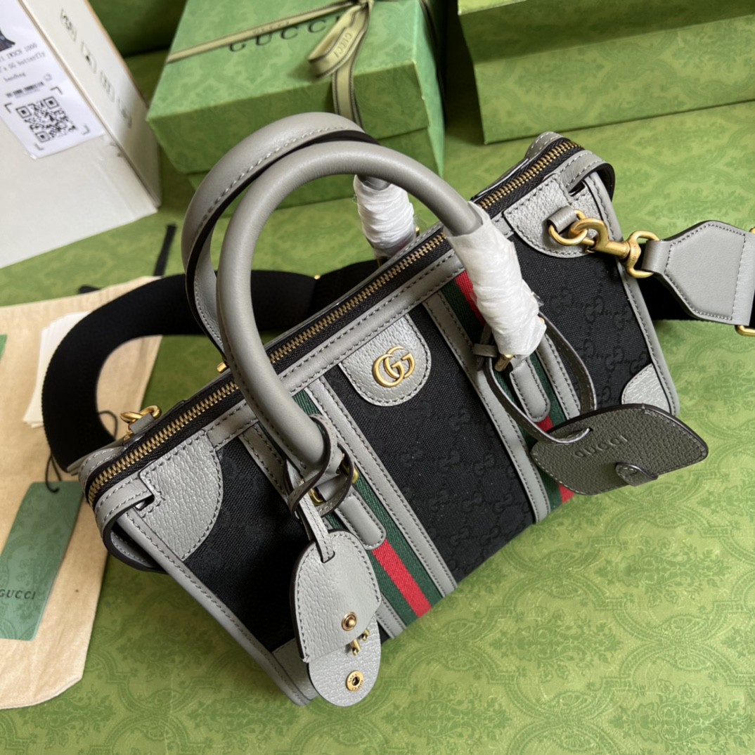 G*u*i small double g top-handle bag