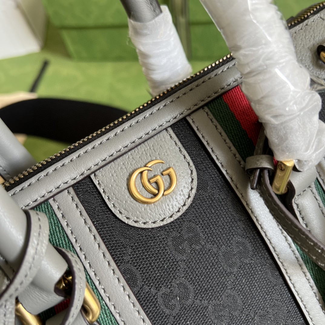 G*u*i small double g top-handle bag