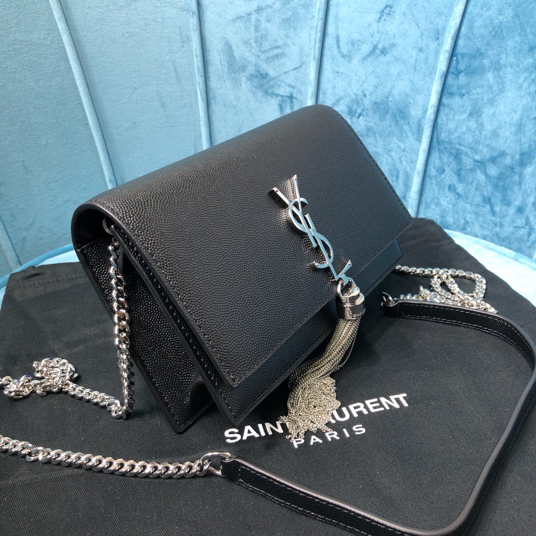 YSL KATE CHAIN WALLET WITH TASSEL