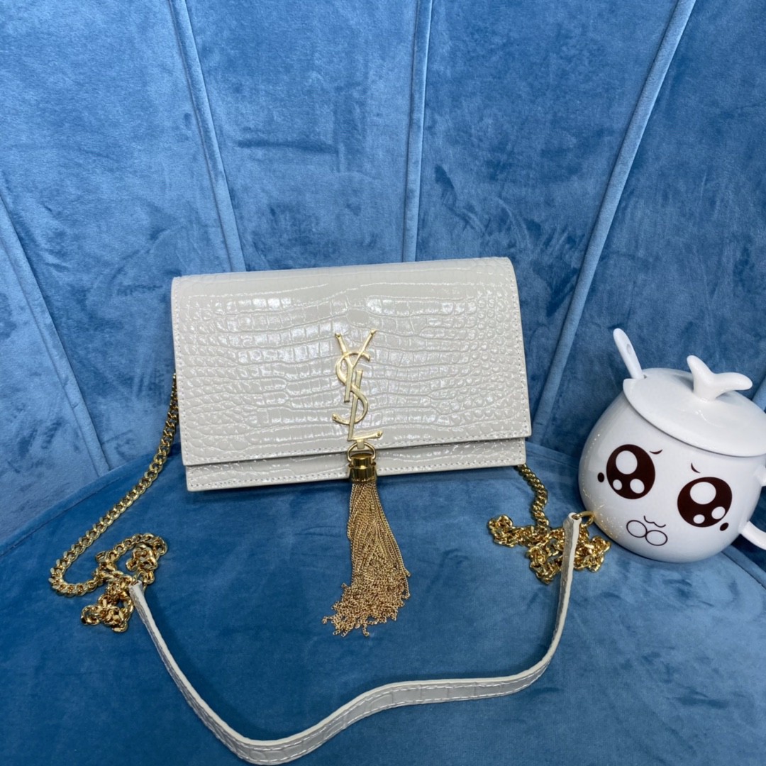 YSL KATE CHAIN WALLET WITH TASSEL