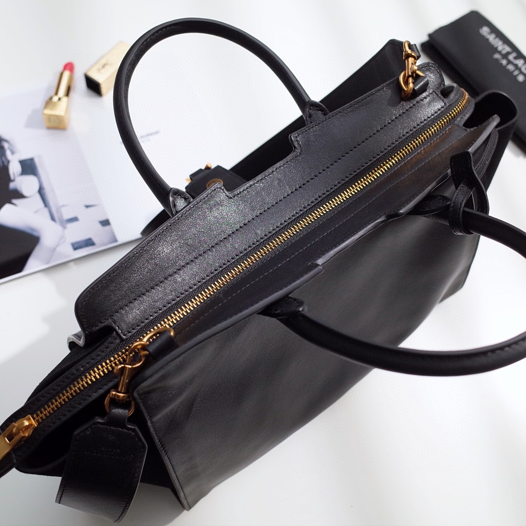 YSL Small Downtown Cabas Hand tote  bag