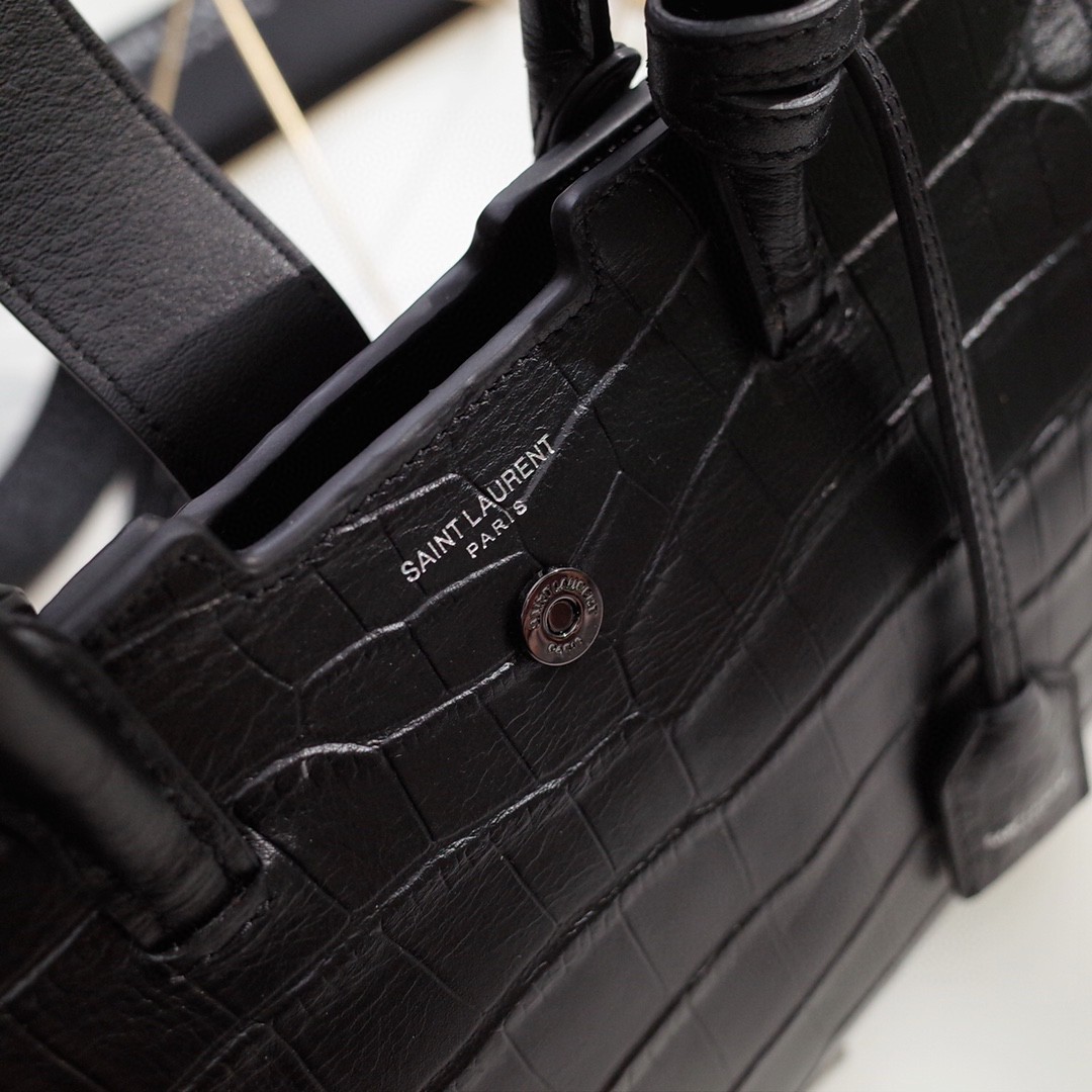 YSL Downtown Cabas Black
