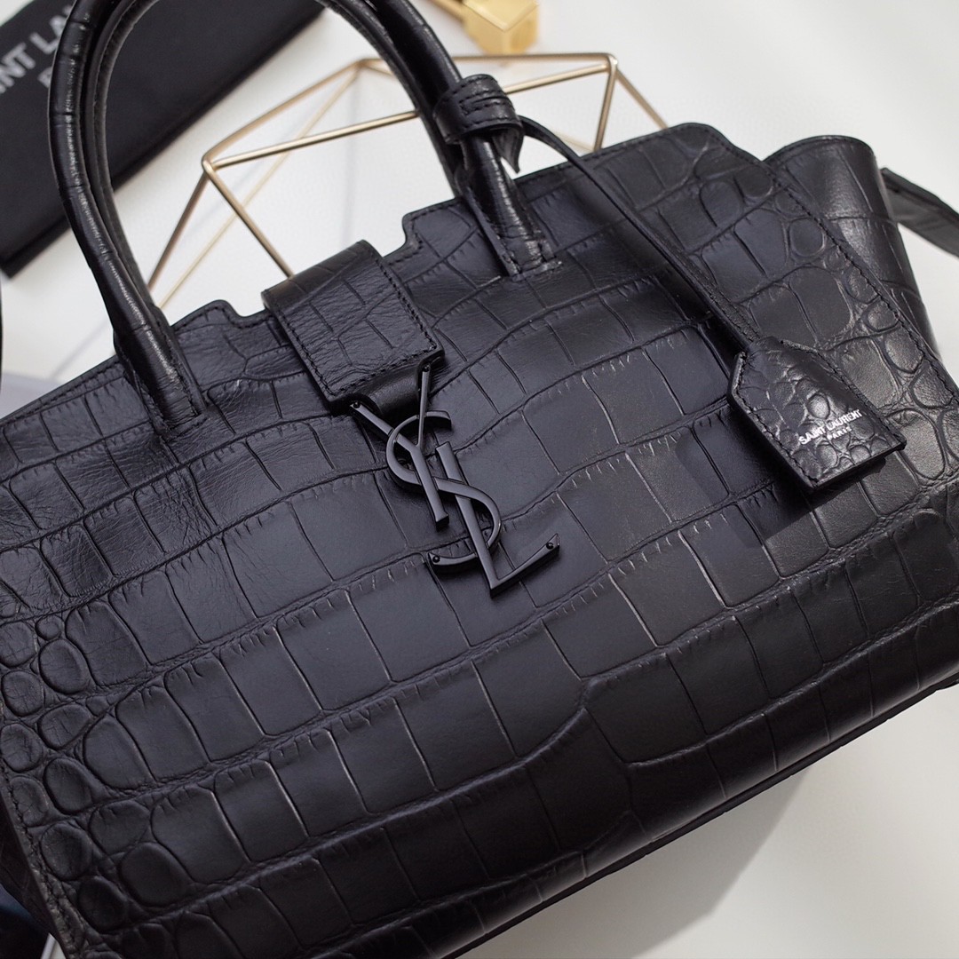 YSL Downtown Cabas Black