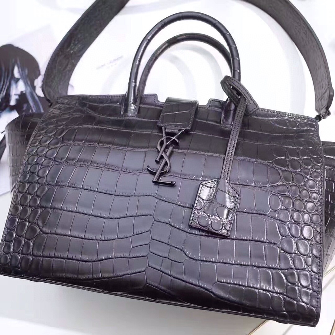 YSL Small Downtown Cabas Hand tote  bag