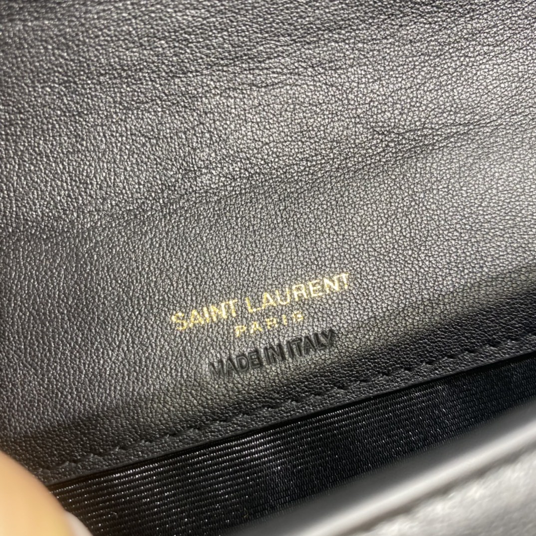 YSL CASSANDRE PHONE HOLDER WITH STRAP