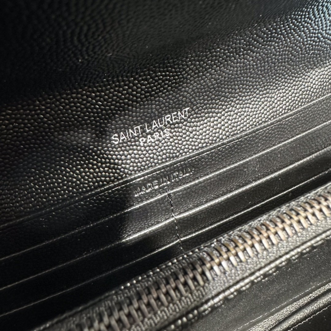 YSL CASSANDRE MATELASSÉ LARGE FLAP WALLET