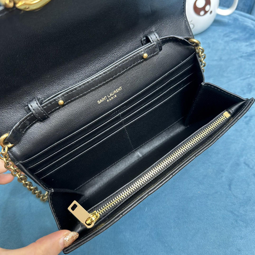 YSL LE MAILLON CHAIN WALLET
