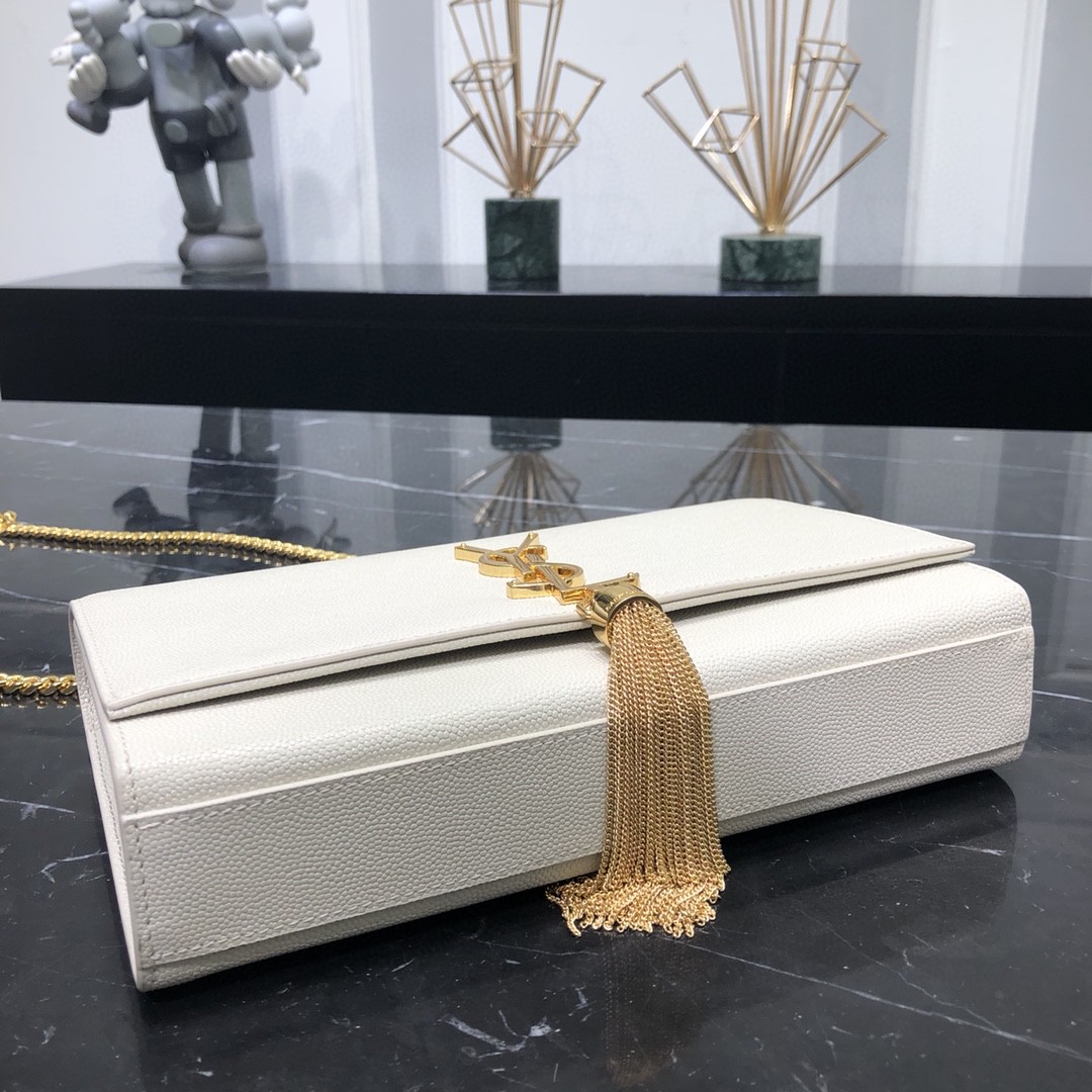 YSL KATE MEDIUM CHAIN BAG WITH TASSEL