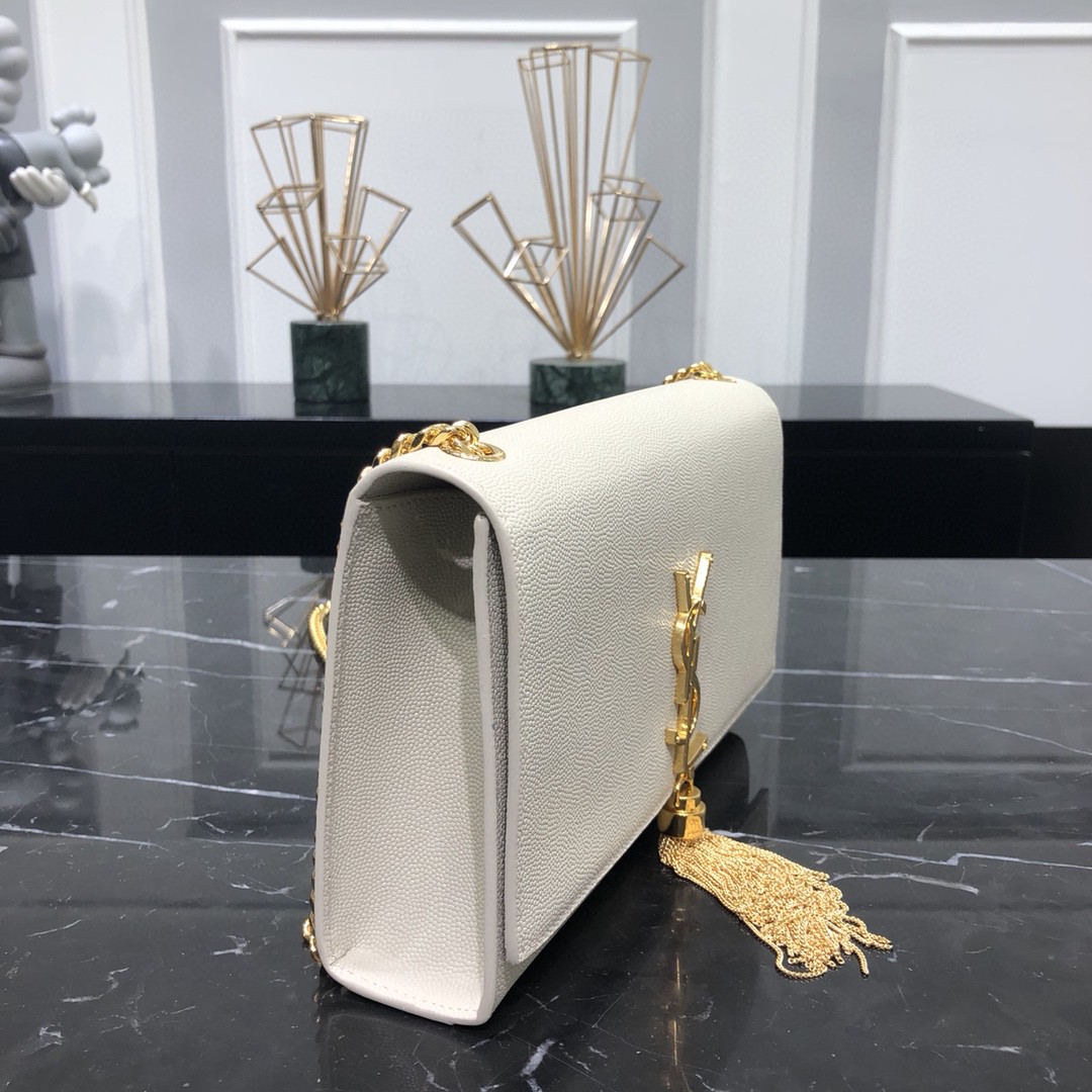 YSL KATE MEDIUM CHAIN BAG WITH TASSEL