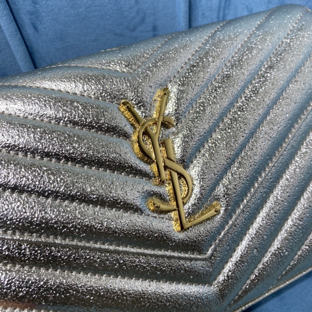 YSL CASSANDRE MATELASSE CHAIN WALLET