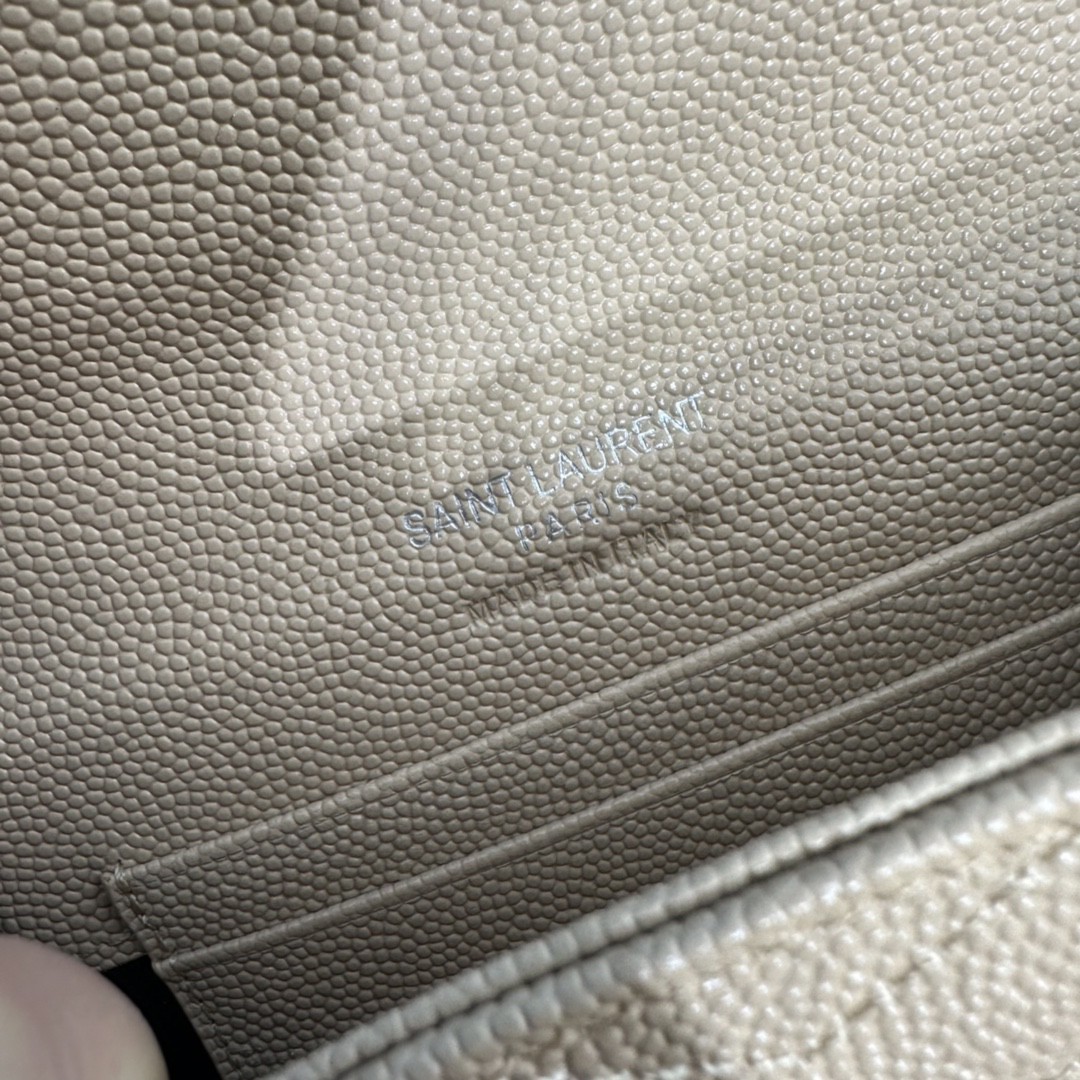 YSL CASSANDRE MATELASSÉ SMALL ENVELOPE WALLET