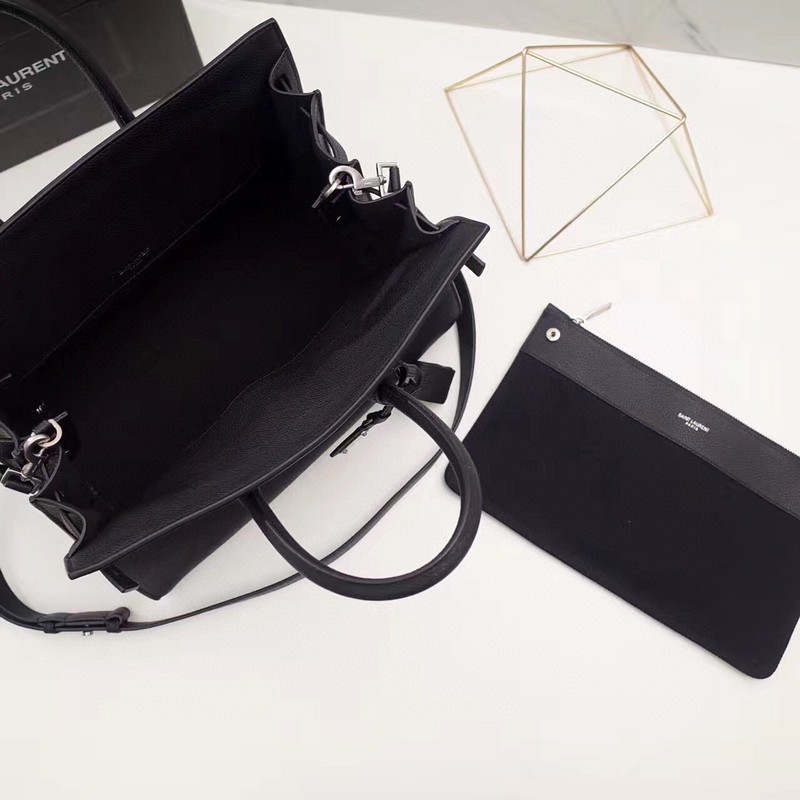 YSL SAC DE JOUR SOUPLE Tote Shoulder Bag
