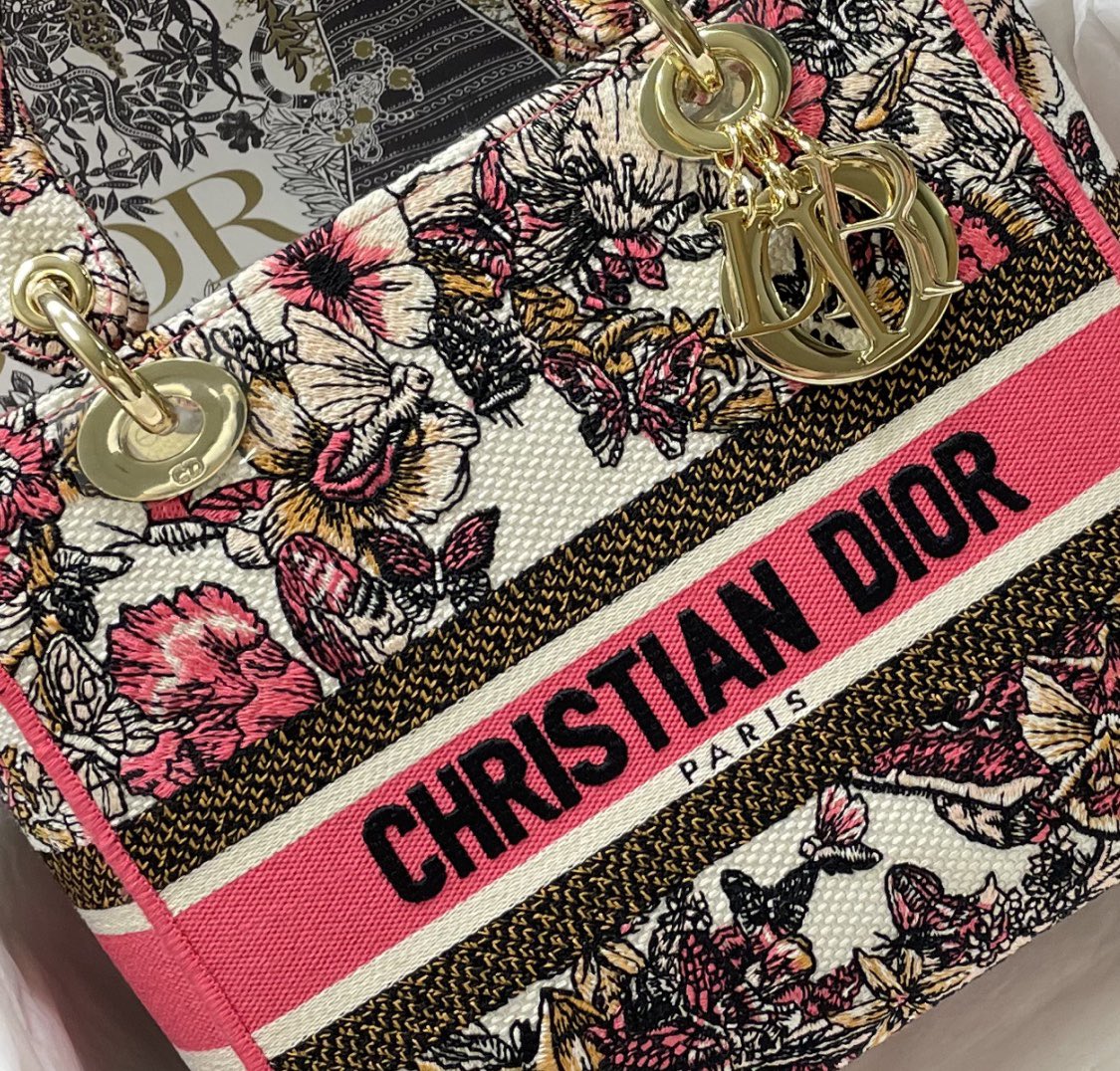 D*or medium lady d-lite bag