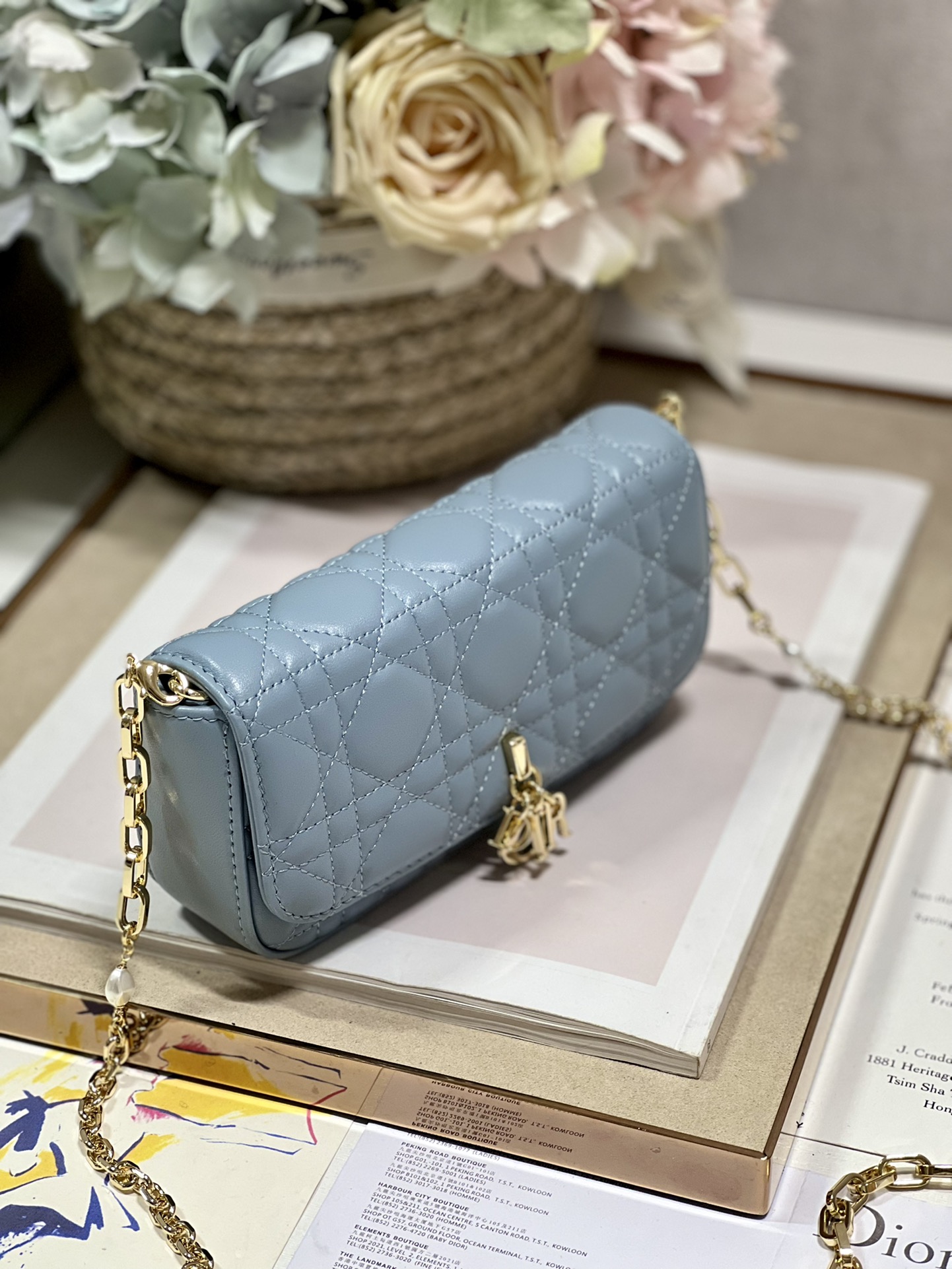lady D*or phone pouch