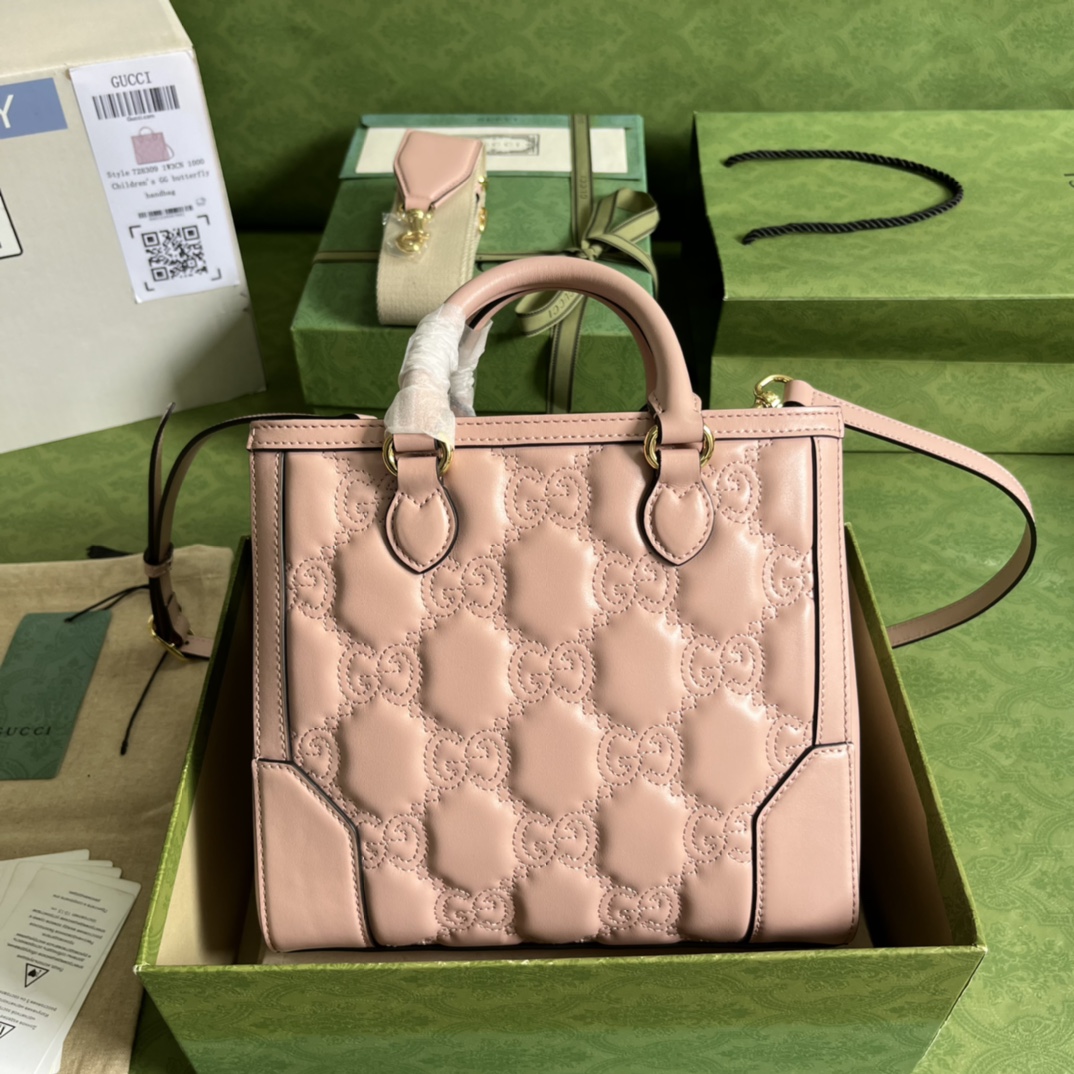 G*u*i gg matelassÉ mini top handle bag