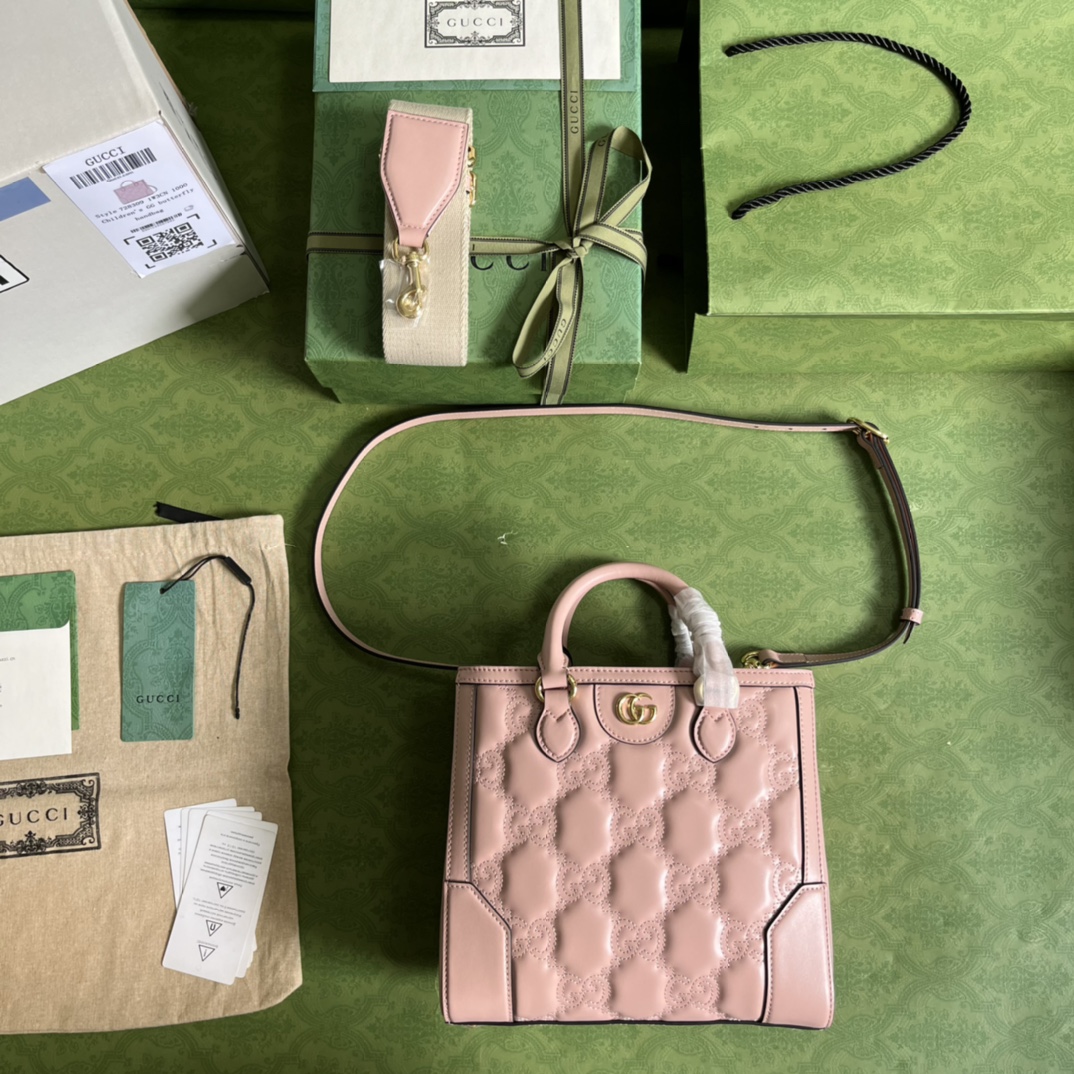 G*u*i gg matelassÉ mini top handle bag