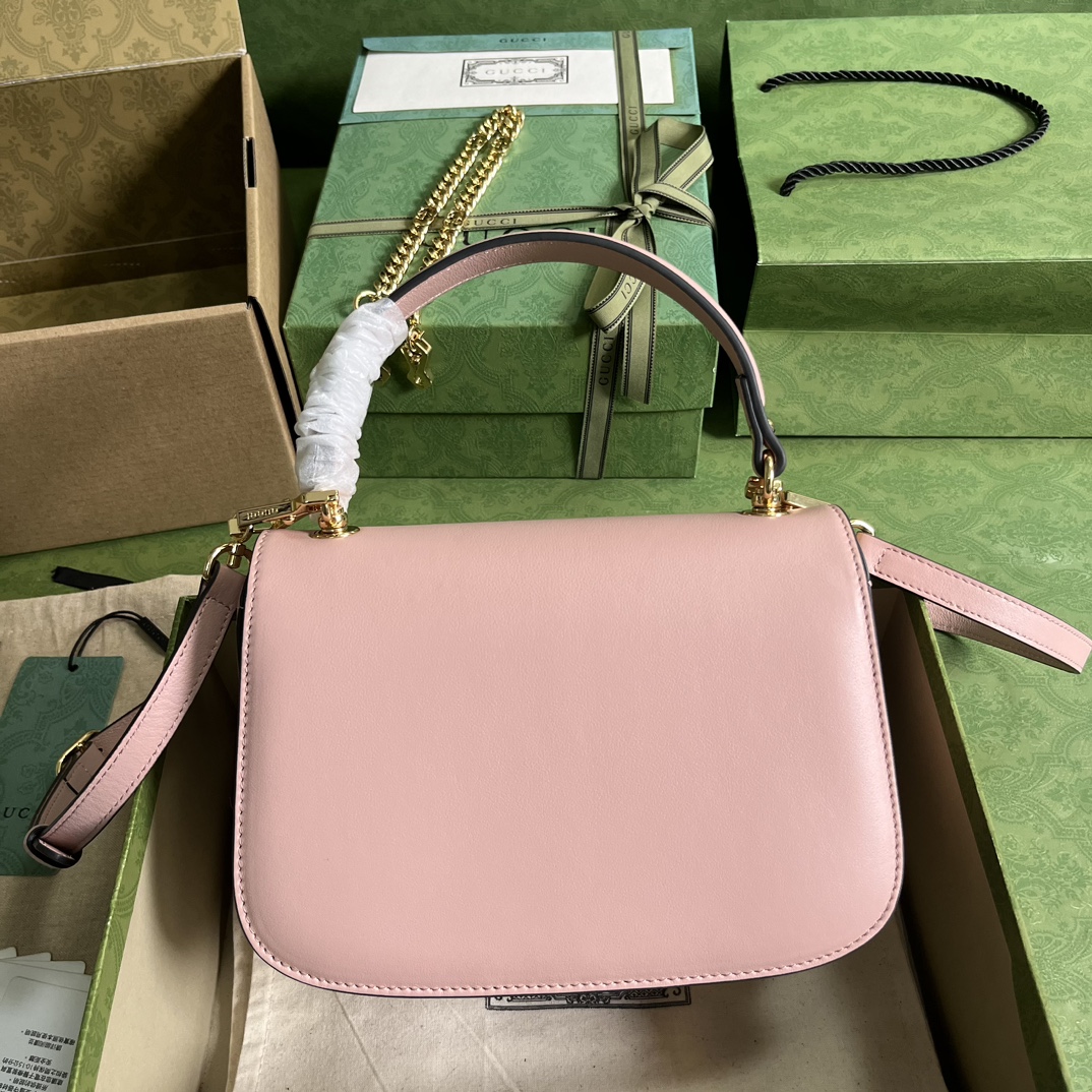 G*u*i blondie top-handle bag