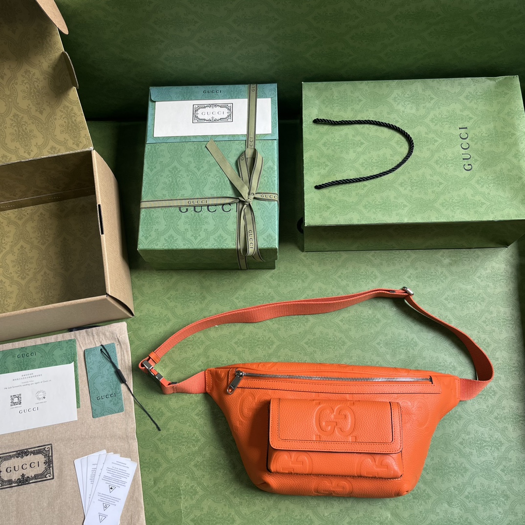 G*u*i jumbo gg belt bag
