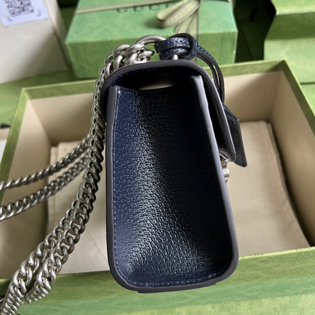 CUCCI PADLOCK SMALL GG SHOULDER BAG