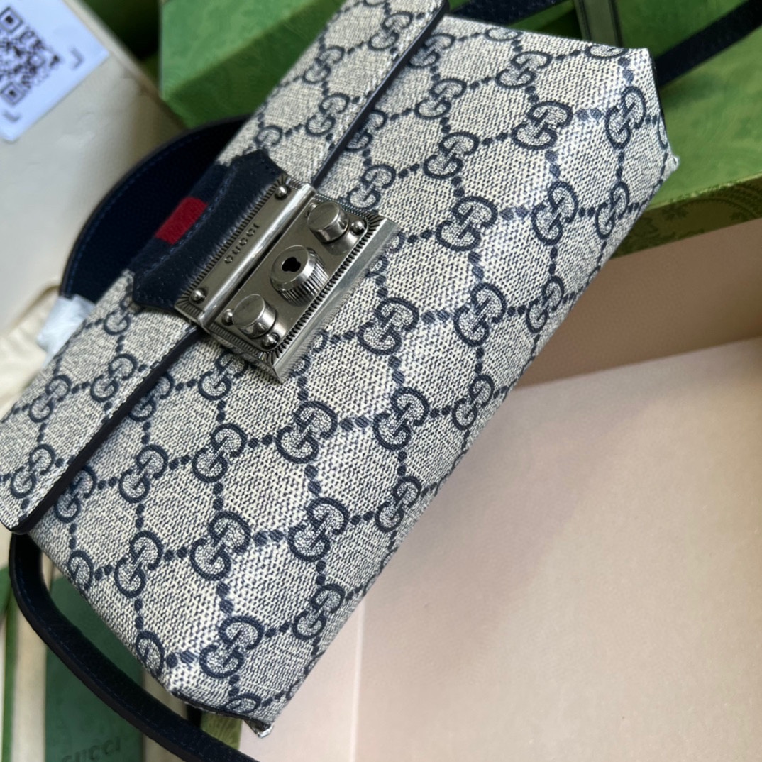 G*u*i padlock mini bag