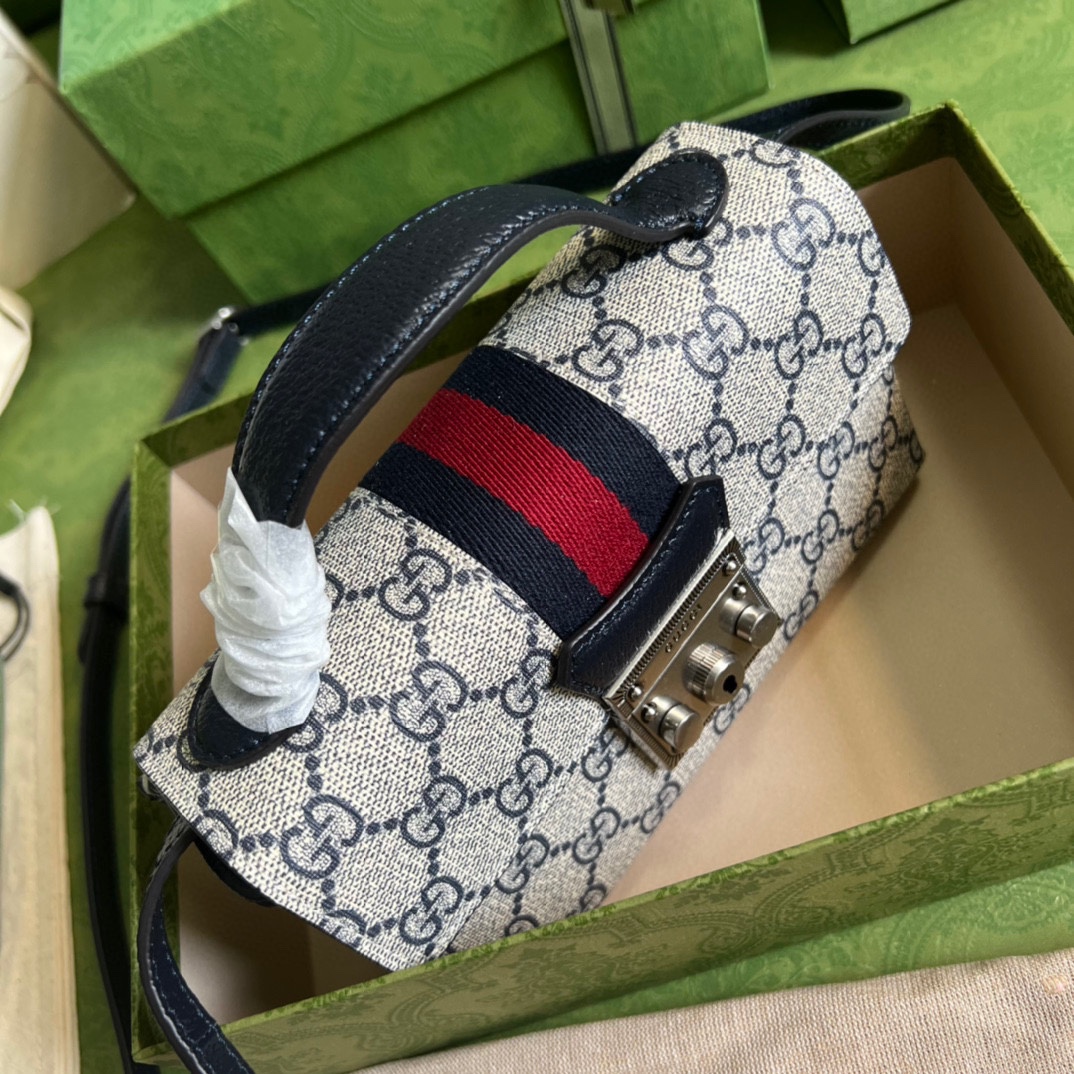 G*u*i padlock mini bag