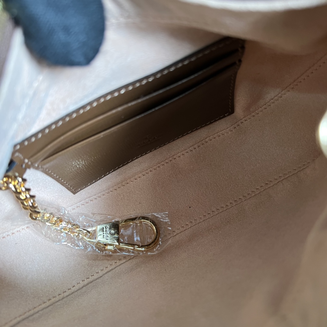 G*u*i half-moon-shaped mini bag with interlocking g